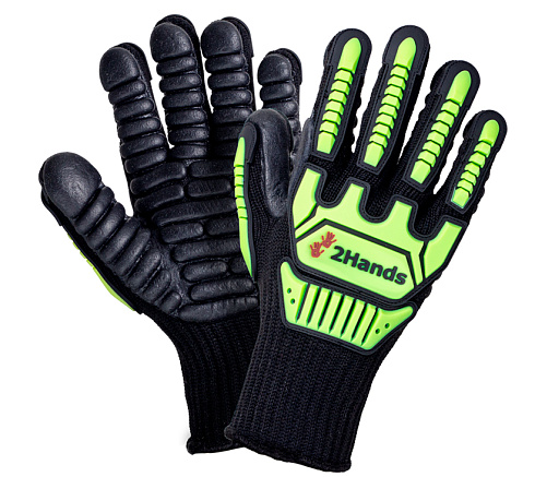 Перчатки виброзащитные 2Hands 5301 